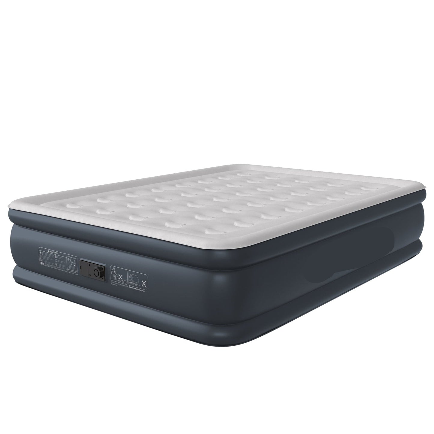 Divon Air Mattress Full,18 Raised Thicker Inflatable Mattress With Built-In Pump, Blow Up Mattress For Guest&Travel